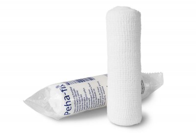 OBINADLO ELASTICKÉ FIXAČNÍ PEHA FIX 10CMX4M,V NAPN.STAVU JEDNOTL.V CELOFÁNU,1KS - II. jakost