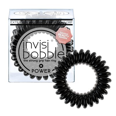 invisibobble Power gumičky do vlasů 3 ks True Black 3 ks