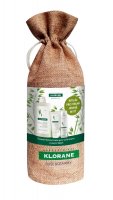 Klorane XMas Oves šampon 400 ml + balzám 50 ml + suchý šampon 50 ml dárková sada
