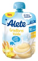Alete Kaše krupicová s vanilkou 10m+ kapsička 85 g
