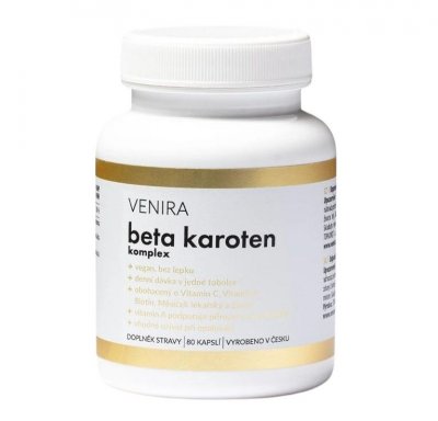 Venira Beta karoten komplex 80 kapslí