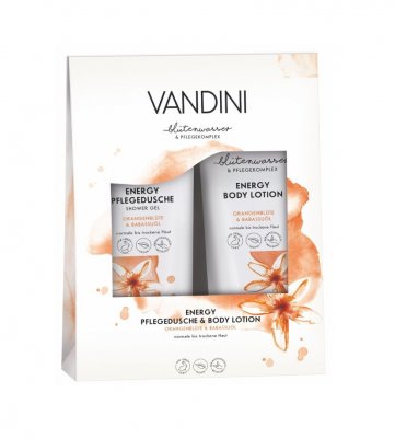 VANDINI ENERGY sprchový gel 200 ml + tělový lotion 200 ml VANDINI ENERGY sprchový gel 200 ml + tělový lotion 200 ml