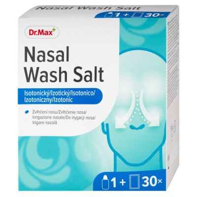 Dr. Max Nasal Wash Salt 1 lahvička + 30 sáčků