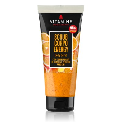 Vitamine Energy Tělový peeling pomeranč a zázvor 200ml
