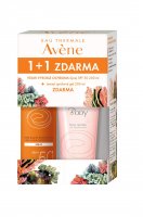 Avene Sprej SPF50+ + Body sprchový gel 2x200 ml