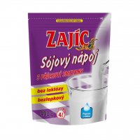 Sójový nápoj Zajíc s příchutí smetany sáček 400g DOYPACK