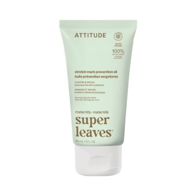 Attitude Blooming Belly přírodní olej pro těhotné a po porodu argan a mandle 150 ml