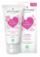 ATTITUDE Baby Leaves Dětská zubní pasta příchuť jahoda 75 g