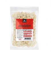 Allnature Arašídy pražené nesolené loupané 100 g