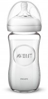 Avent Láhev Natural 240 ml 1 ks skleněná