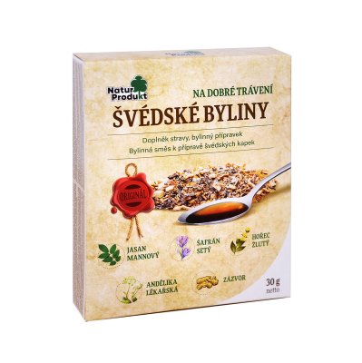 Naturprodukt Švédské byliny 30 g
