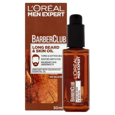 L´Oreal Men Expert BarberClub Long Beard & Skin Oil olej pro plnovous a pleť 30 ml
