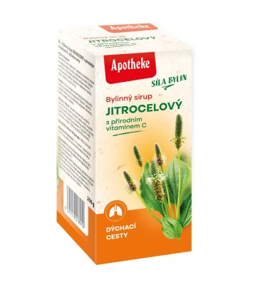 Apotheke Bylinný sirup Jitrocelový 250 g