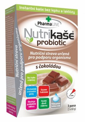 Mogador Nutrikaše probiotic s čokoládou 3x60 g