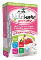 Mogador Natural Probiotic Nutrikaše s jahodami a vanilkou 180 g