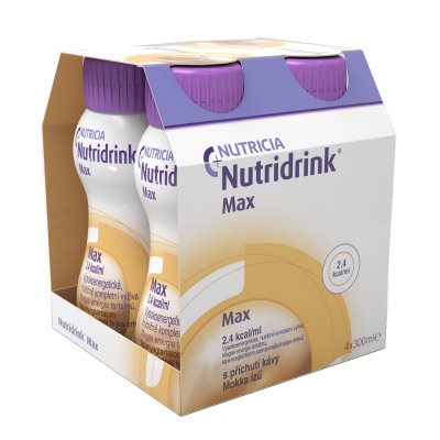 Nutridrink Max s příchutí kávy 4x300 ml