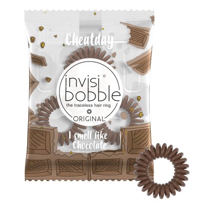 Invisibobble ORIGINAL Cheat Day Crazy for Chocolate gumička do vlasů 3 ks