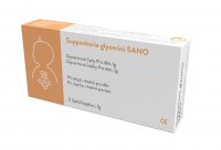 Sanova Suppositoria glycerini Glycerínové čípky 1 g 5 ks