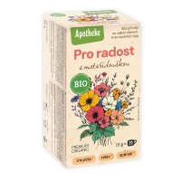 Apotheke BIO Pro radost s mateřídouškou čaj20x1.5g