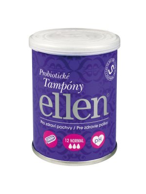 Ellen Probiotické tampóny normal 12 ks
