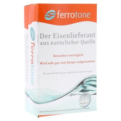 Ferrotone 100% přírodní zdroj železa sáčky 14x20 ml