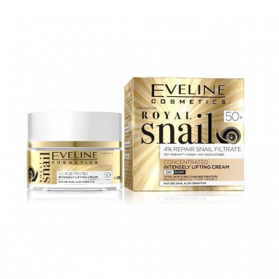 Eveline Royal Snail Denní/noční krém 50+ 50 ml