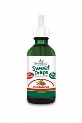 SweetLeaf Sweet Drops Cinnamon Liquid Stevia stéviové kapky 60 ml