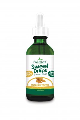 SweetLeaf Sweet Drops English Toffee Liquid Stevia stéviové kapky 60 ml