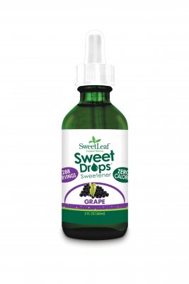 SweetLeaf Sweet Drops Grape Liquid Stevia stéviové kapky 60 ml