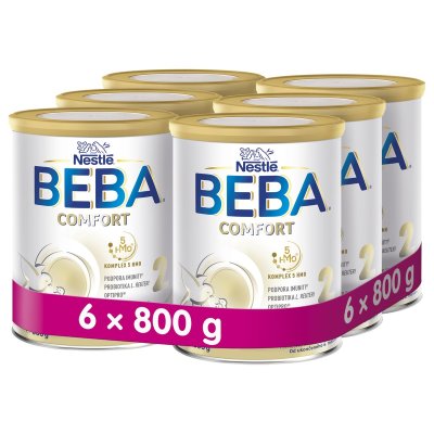 BEBA Comfort 2 HMO 6x800 g