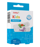 Dr.Max Kids Washproof 62mm x 17mm náplast 10 ks