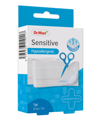 Dr.Max Sensitive Hypoallergenic 6cm x 1m náplast 1 ks