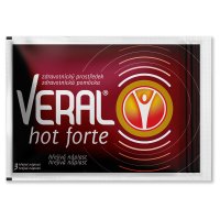 Veral hot forte hřejivá náplast 3 ks