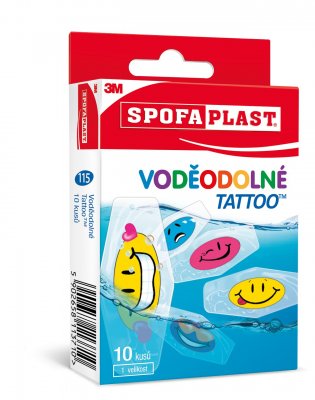 3M Spofaplast Voděodolné Tattoo dětské náplasti 10 ks