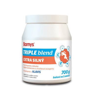 Barny´s TRIPLE BLEND Extra silný ochucený 700 g