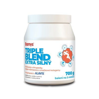 Barny´s TRIPLE BLEND Extra silný ochucený 700 g
