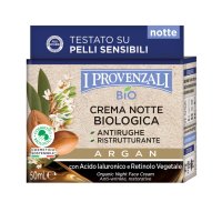 I Provenzali BIO Noční krém proti vráskám Argan 50 ml