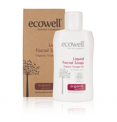 Ecowell Tekuté mýdlo na obličej BIO 150 ml Ecowell Tekuté mýdlo na obličej BIO 150 ml