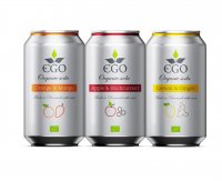EGO BioLimonáda mix příchutí plechovka 3x330 ml