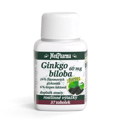 Medpharma Ginkgo biloba 60 mg Forte 37 tobolek