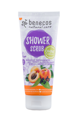 Benecos Tělový peeling Meruňka + Bezinka 200 ml