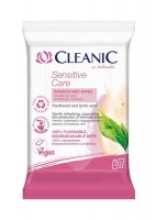 Cleanic Sensitive Care Ubrousky na intimní hygienu 20 ks