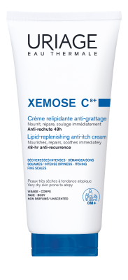 Uriage Xémose C8+ Relipidační zklidňující krém pro suchou až atopickou pokožku 200 ml