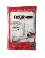 Royax respirátor , FFP2, bílý, 4-vrstvý, univerzální, 5 ks