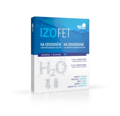 Naturprodukt Izofet na odvodnění 30 kapslí