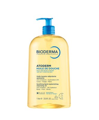 BIODERMA Atoderm Sprchový olej pro velmi suchou až atopickou pokožku 1 l