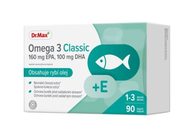 Dr. Max Omega 3 Classic 90 kapslí