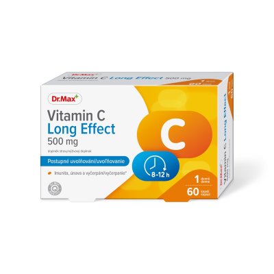 Dr.Max Vitamin C Long Effect 500 mg 60 kapslí