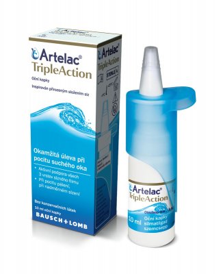 Bausch & Lomb oční kapky Artelac TripleAction 10 ml