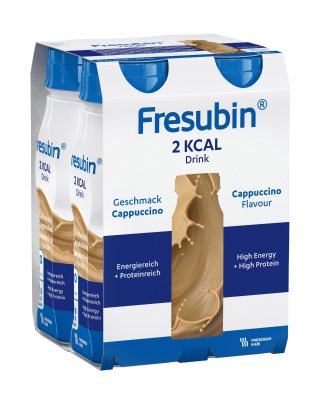 FRESUBIN ENERGY DRINK PŘÍCHUŤ CAPPUCCINO POR POR SOL 4X200ML